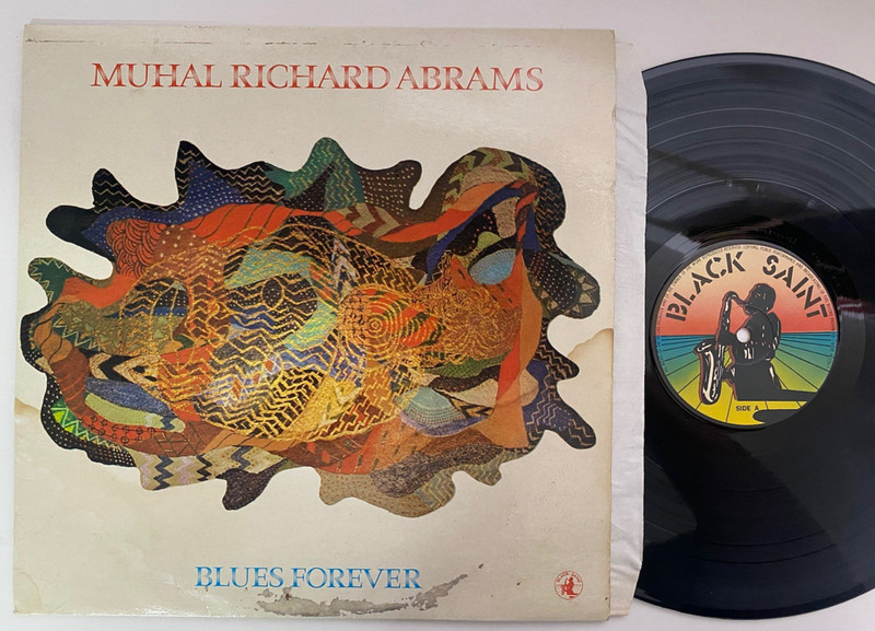 Muhal Richard Abrams ~ Blues Forever Record LP 1982 Black Saint Jazz EX Vinyl