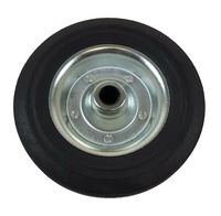 Vollgummi Ersatzrad 200X60 Mm HD FüR AnhäNger-StüTzrad Trailer Felge Verzinkt