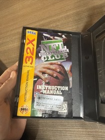 NFL Quarterback Club Sega Genesis 32X With Manual