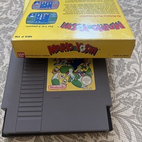 Mario & Yoshi NES Spiel Nintendo 1992, komplett mit Box, Handbuch und Schuber