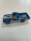 Vintage Matchbox 70 Chevy El Camino Blue White Freestyle Skateboard Shop Truck