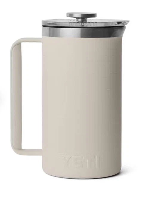Yeti 34 Oz French Press, Cape Taupe - NEW