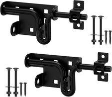 Sliding Bolt Gate Latch W/ Padlock Hole  Carriage Bolt Slide Bolt Hardware