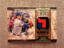 2025 Topps Museum Meaningful Material Relic Pete Alonso /5 #MMR-PA