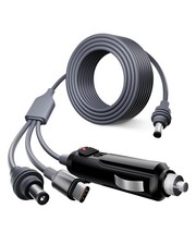 Rigshru Starlink Mini 3-in-1 Power Adapter Cable 10FT / 3 M   USB-C to Black