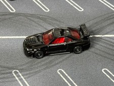 2026 Hot Wheels Factory Proto Black Nissan Skyline Gt-r34 Spun W Real Riders