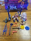 MOTU Vintage accessories/ Parts Lot Stilts Weapons Figures For Repair He Man