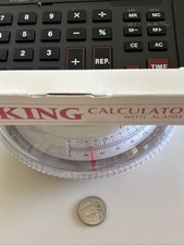 Talking Calculator Alarm Clock NIB Box Batteries SameDayHandling Fast USPS