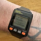 Vintage Seiko Data-2000 Watch From January 1984 – All Working Well