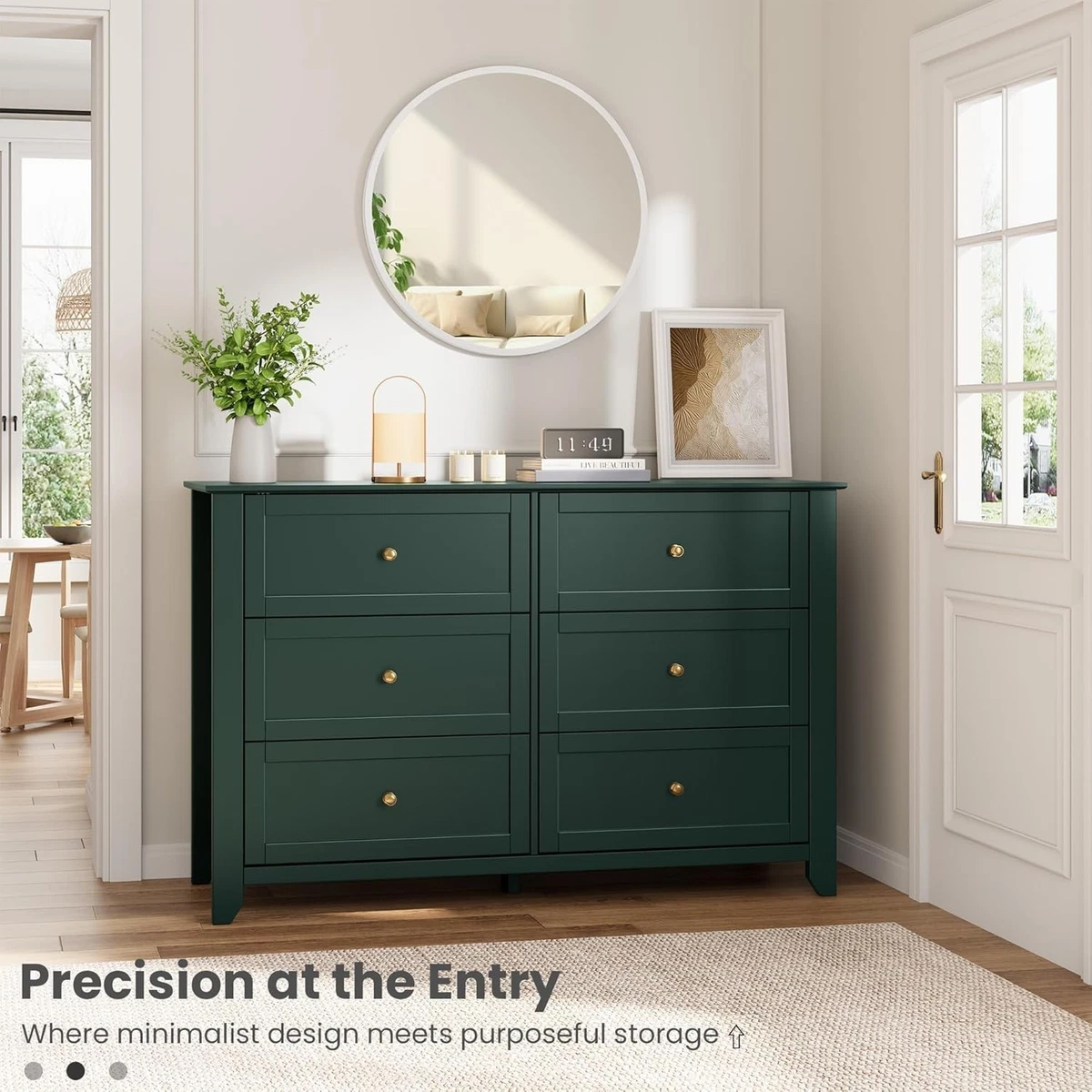 dark green dresser bedroom Dressers and Chests of Drawers for sale Painted dresser Women's US Size:5 tag::SUMMERSALE26 Belle Badgley Mischka Women's Product Description