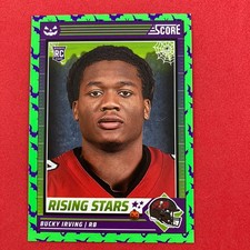 Bucky Irving 2024 Score A Treat Green Rookie Card #9 Tampa Bay Buccaneers