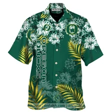 Oregon Ducks Unisex Hawaiian Shirt