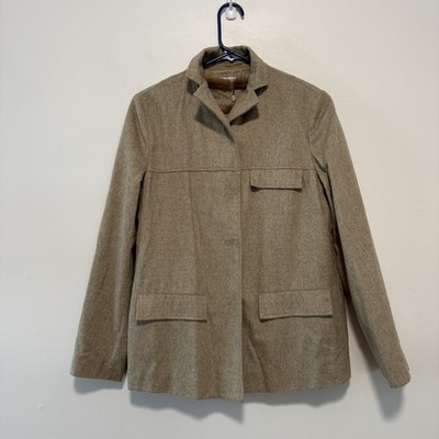 Max&Co. MaxMara Camel Wool Blend Shell and Blazer Jacket Set Size 6