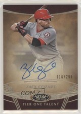 2019 Topps Tier One Tier One Talent Auto 16/299 Zack Cozart #TTA-ZC Auto 7i2