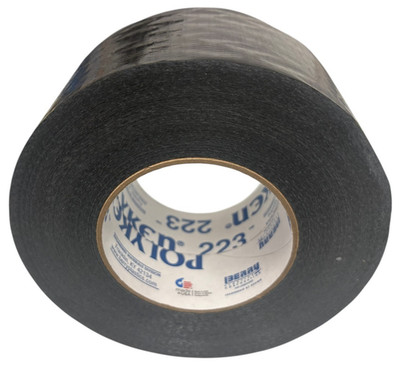 Polyken 223 Multi-Purpose Duct Tape: 4 in. x 60 yds. (Black)
