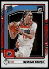 2024-25 Donruss Optic #299 Kyshawn George Rated Rookie