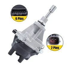 Ignition Distributor w/ Cap & Rotor For Nissan Frontier 1998-2004 Pickup L4 2.4L