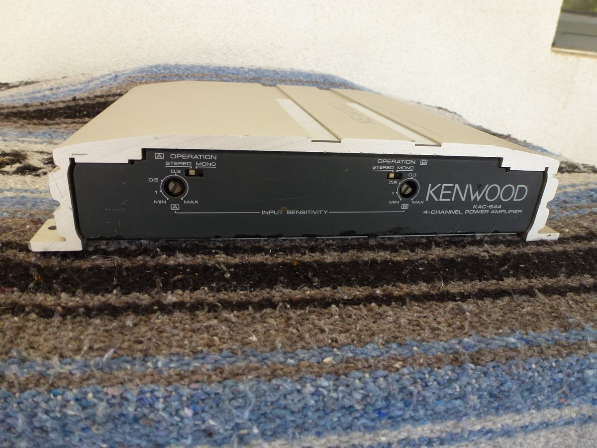 Kenwood Kac-644 4ch Power Amplifier Maintenance Completed for sale