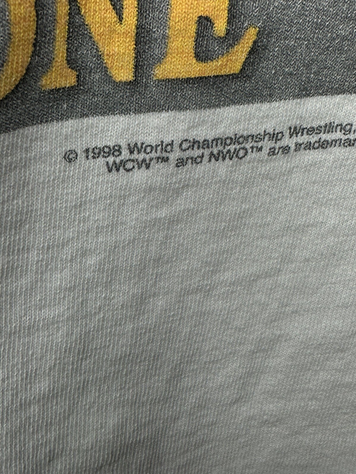 Vintage Nwo Dennis Rodman T Shirt Rodzilla Wrestling Post Malone Sz XL