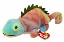 TY Beanie Baby - Iggy the Iguana Vintage 1997 Tags Attached Pristine # 4038