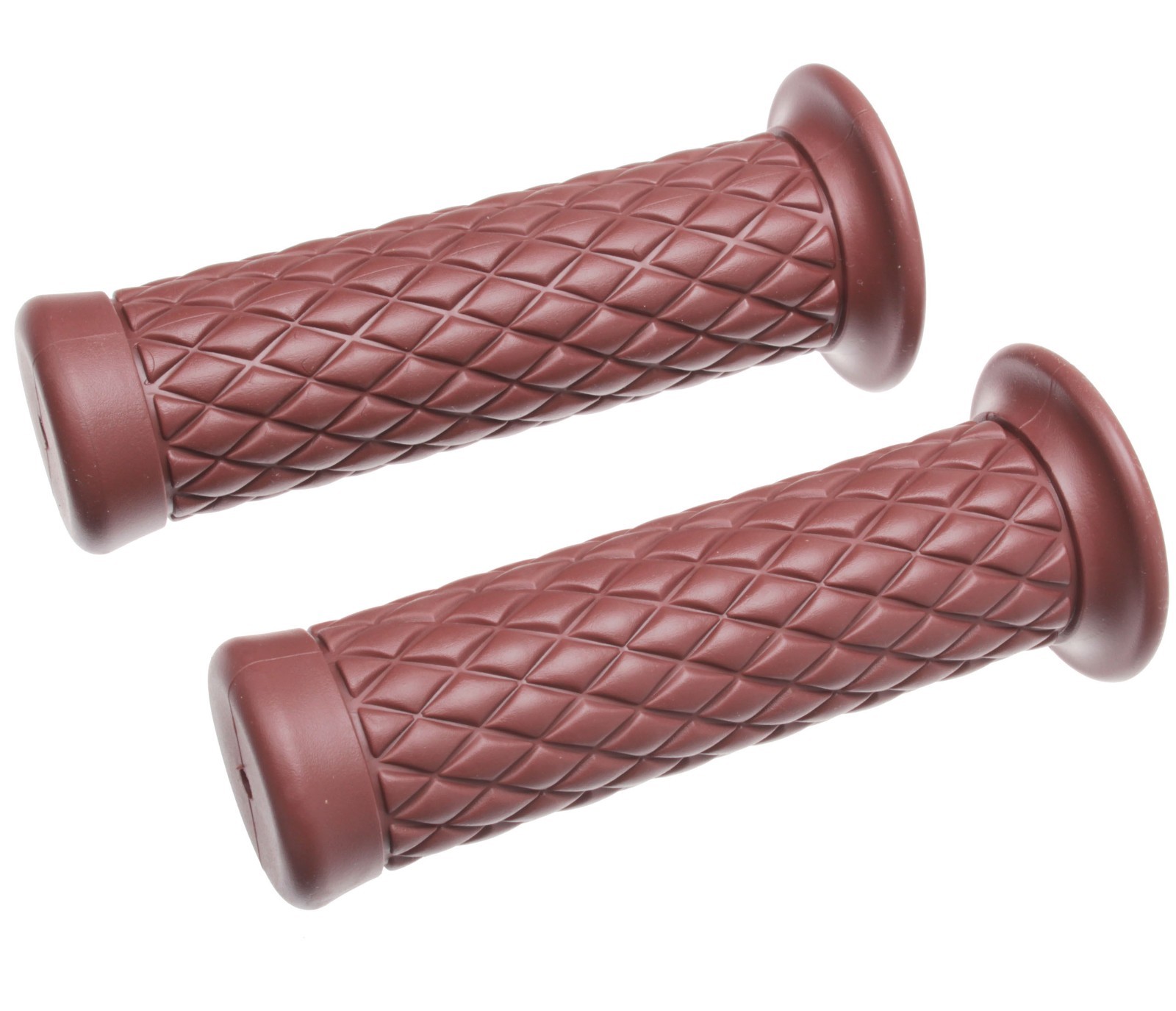 Flaconi Motorrad Griffe 2PCS Braun - Rutschfeste Lenkergriffe Für 7/8 Zoll Lenker