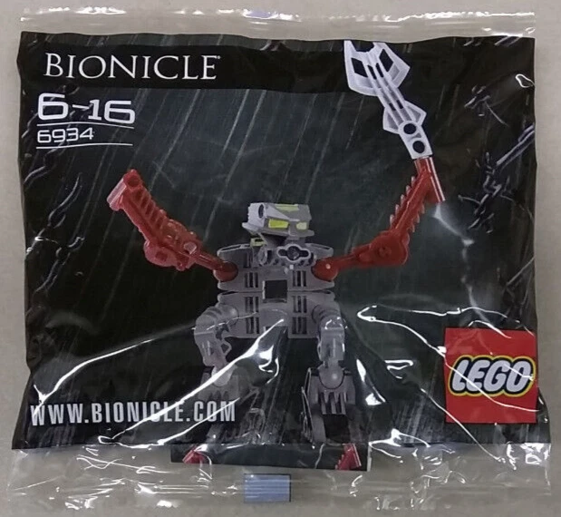 LEGO Bionicle 6934 Good Guy NEW! RARE! Sweden Promo Set Turahk Staff of Fear - Image 2 of 4
