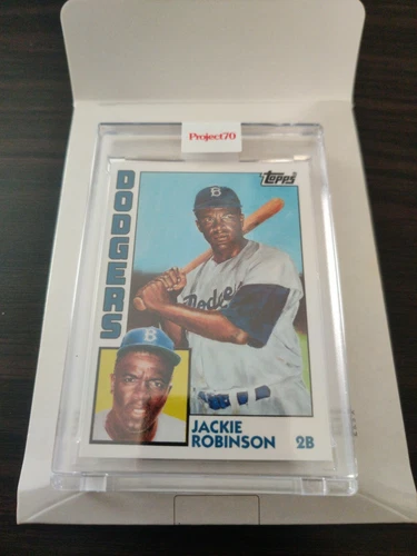 2021 Topps Project 70® Card 126 - 1984 Jackie Robinson by Jonas Never 🔥🔥🔥