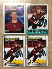 2020-21 20-21 OPC O-PEE-CHEE Marquee Rookie Lot (4) VICTOR SODERSTROM Retro +++