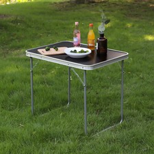 50x70x60cm Campingtisch Klapbar Tragbar Tisch Alu Gartentisch BBQ Picnic Party
