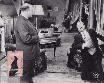 Der schwarze Abt Aushangfoto / Filmplakat Werner Peters Edgar Wallace