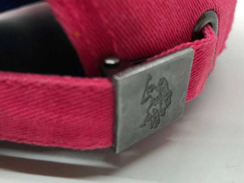 US Polo Assn. Gorra Mujer Ajustable Algodón Rosa Foto 4 de 4