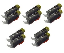 10x Generic Canon CLI-526 CLI526 Grey Ink Cartridges For MG6250 MG6150 MG8150