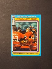 1979-80 Topps Hockey # 83 Stanley Cup Finals  Montreal Canadiens  Free Shipping!
