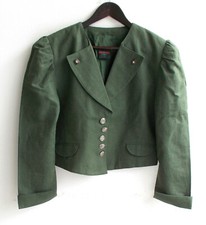 Ladies' traditional Janker linen green size 42 by Altenbeurer