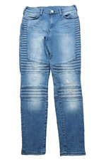 True Religion Women's Halle Mid Rise Denim Super Skinny Leg Jeans Size 27 27x27 
