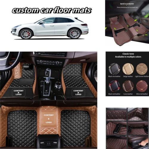For Porsche 911 Cayenne Cayman Macan Car Floor Mats Custom Carpets Waterproof - Imagen 6 de 35