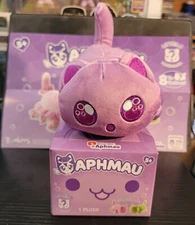 Aphmau MeeMeows Litter 5 Under the Sea PURPLE PLUSH OCTOPUS CAT 6" 
