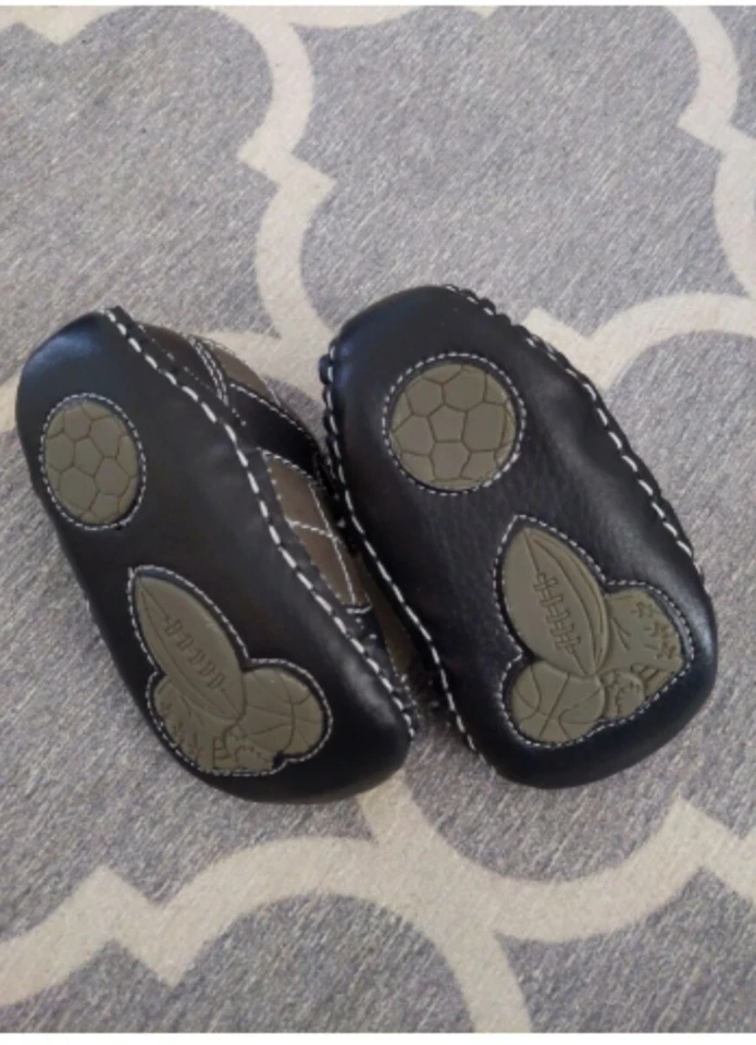 Zapatos sin cordones Koala para bebé niño negro/gris talla 4 Foto 4 de 4