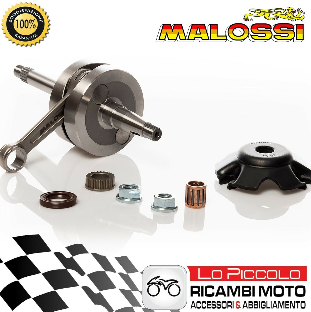Crankshaft Malossi Mhr Team Minarelli MALOSSI MHR TEAM CRANKSHAFT