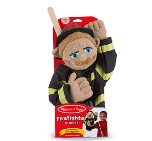 melissa and doug firefighter puppet