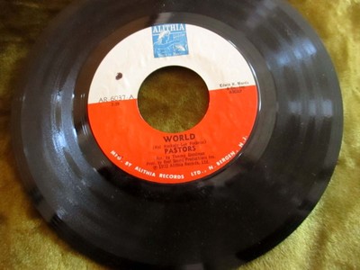 PASTORS SOMEDAY MAN WORLD Sweet Soul/Funk 45 RPM Alithia G++