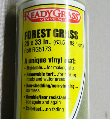 WOODLAND SCENICS READY GRASS MAT 25'' x 33'' FOREST GRASS landscape WDS5173 NEW