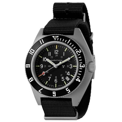 Marathon SSNAV-D Stahl Navigator mit Datum - 41mm - ohne Regierungsmarkierungen Defst