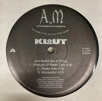 G Rap Klout/Ain