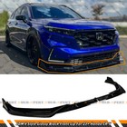 For 2023-25 Honda Crv Cr-V Jdm V Style 3pc Gloss Black Front Bumper Lip Splitter (For: Honda Cr-V)