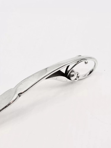 Georg Jensen Sterling Silver Ornamental Jam Spoon #21 - Picture 3 of 3