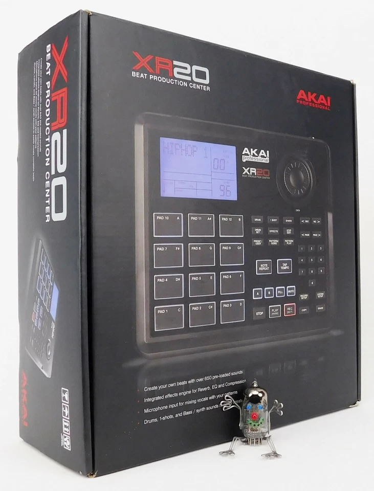 Akai XR 20 Beat Production Center Synth Drum Machine + Wie Neu + OVP + Garantie - Bild 3 von 4