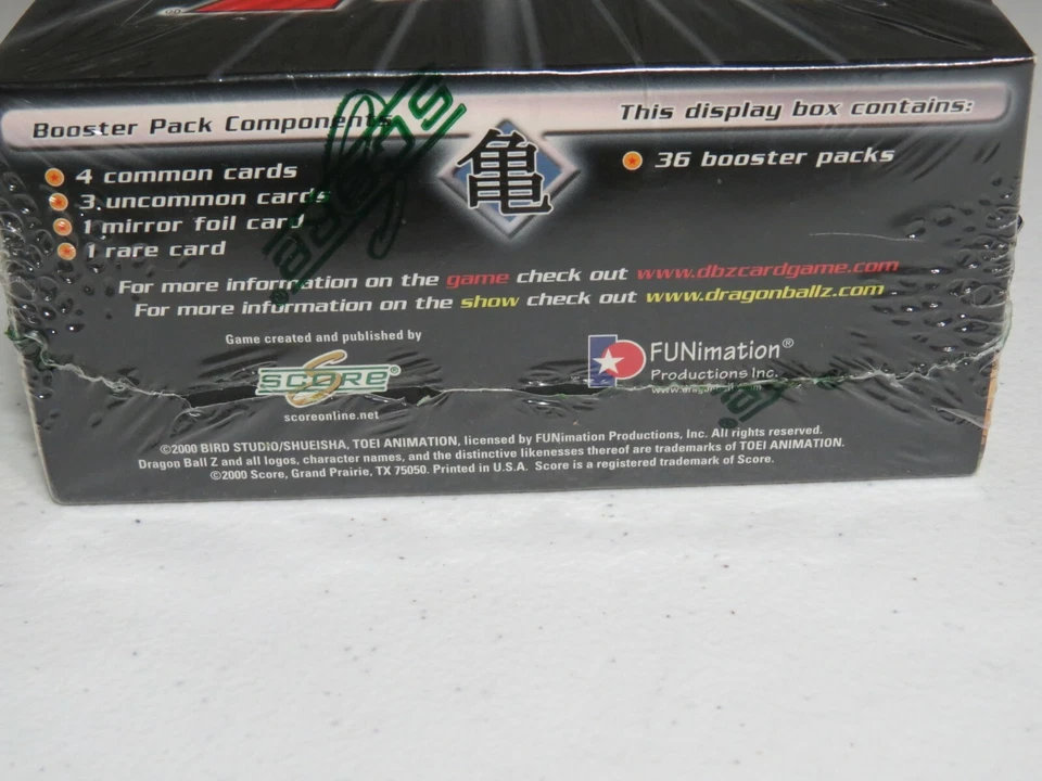 Dragon Ball Z Saiyan Saga Booster Box 1st Ed Limited Edition Sealed Score DBZ - Image 4 of 4