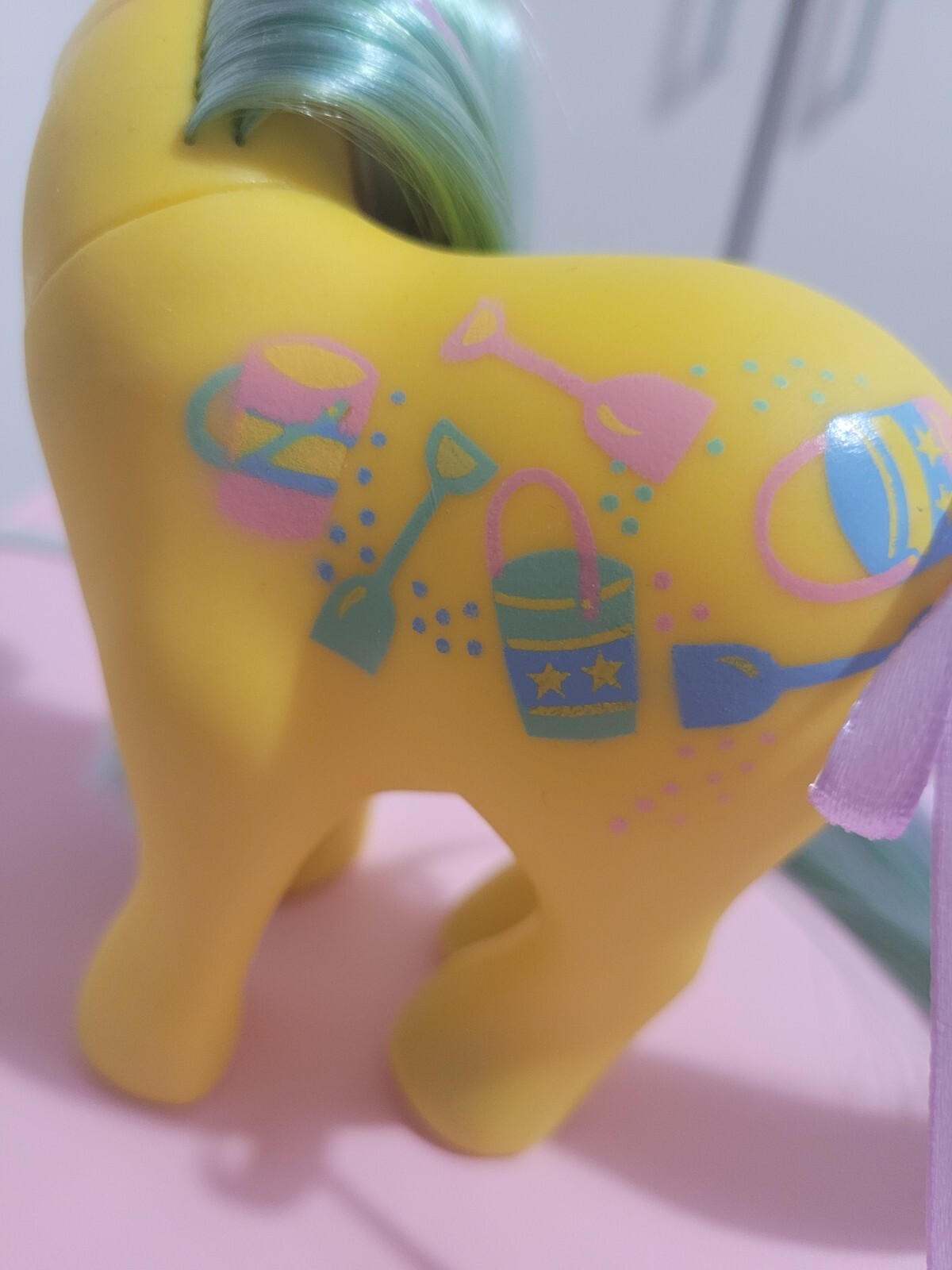 Vintage G1 My Little Pony Sand Digger Custom Rehair OOAK Cute Mini