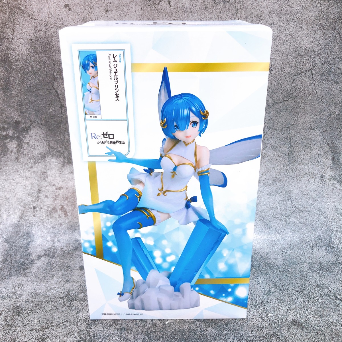 Re:Zero Rem Jewel Princess 1/7 Scale Figure Round 1 Limited elcoco